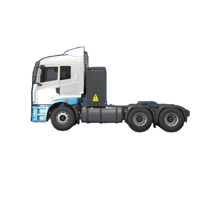 Geely ระยะไกล, Composite M7, Yiwei 350Kwh การแลกเปลี่ยนพลัง, 6x4 แทร็กเตอร์ไฟฟ้าบริสุทธิ์สําหรับการขนส่งปลายทาง