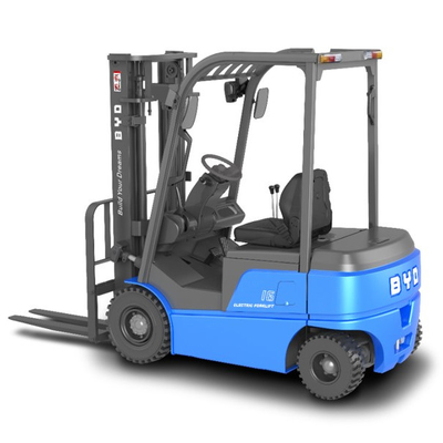 ผลิตในประเทศจีน, BYD ของสี่หมุนสมดุลน้ําหนัก 1.6-1.8 ตันของฟอร์คลิฟต์ไฟฟ้าบริสุทธิ์สําหรับ Single Drive