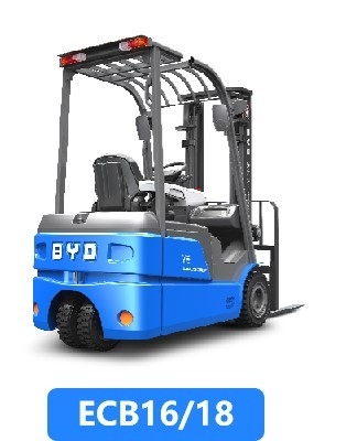 ผลิตในประเทศจีน, BYD ของสี่หมุนสมดุลน้ําหนัก 1.6-1.8 ตันของฟอร์กลิฟต์ไฟฟ้าบริสุทธิ์สําหรับ Dual Drive