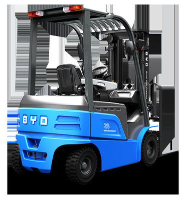 ผลิตในประเทศจีน, BYD ของสี่หมุนสมดุลน้ําหนัก 3.0-3.5-3.8 ตัน EL ซีรีส์ขับขี่เดียวฟอร์คลิฟต์ไฟฟ้าบริสุทธิ์