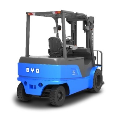 ผลิตในประเทศจีน, BYD ของสี่หมุนสมดุลน้ําหนัก 3.0-3.5-3.8 ตัน EL ซีรีส์ขับขี่เดียวฟอร์คลิฟต์ไฟฟ้าบริสุทธิ์