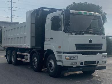Geely ทางการค้า แบตเตอรี่ CATL แบตเตอรี่ 282 องศา แลกเปลี่ยน 8X4 รถบรรทุกดัมป์ไฟฟ้าบริสุทธิ์สําหรับการขนส่งขยะเมือง