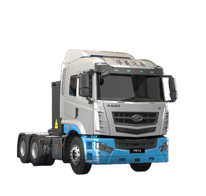 จีน Geely รุ่นมาตรฐาน CATL-282Kwh แลกเปลี่ยนพลังงาน H7-6x4 แทร็กเตอร์ไฟฟ้าบริสุทธิ์สําหรับการขนส่งท่าเรือและเหมือง