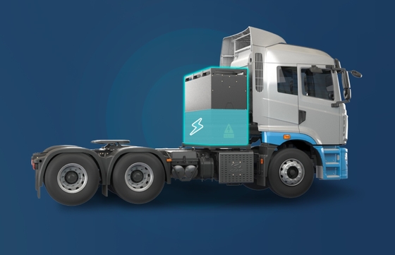 จีนรีโมท รุ่นประกอบ H7, CATL282Kwh แบตเตอรี่แลกเปลี่ยน, 6x4 แทร็กเตอร์ไฟฟ้าบริสุทธิ์สําหรับการขนส่งระยะสั้น