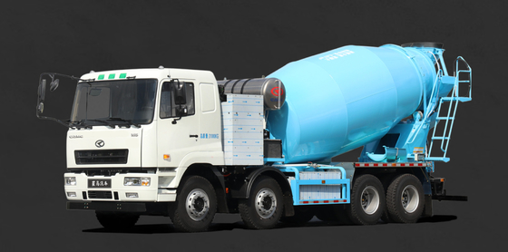 Geely ระยะไกล รุ่นมาตรฐาน M7, CATL-282Kwh แรงสลับ, 8 เมตรติก, 8x4 รถบรรทุกผสมซีเมนต์ไฟฟ้าบริสุทธิ์