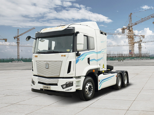Geely ระยะไกล H7 แทร็กเตอร์ไฟฟ้าบริสุทธิ์ 6X4 ชาร์จและเปลี่ยน รุ่นบูรณาการ 282 kWh