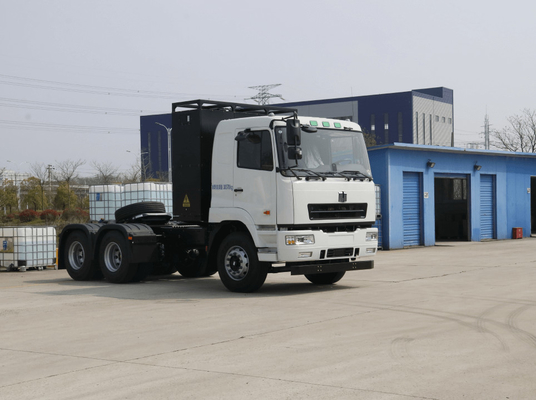 Geely ระยะไกล M5 เครื่องดึงไฟฟ้าบริสุทธิ์ 6x4 ชาร์จและแลกเปลี่ยน รุ่นบูรณาการ 282 kWh