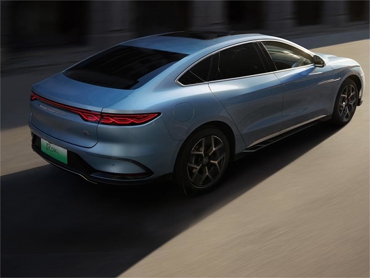 BYD ซูเปอร์ไฮบริด DMI รถใช้น้ํามันสํารอง ฮาน ซูเปอร์ ระยะยาว 1260KM