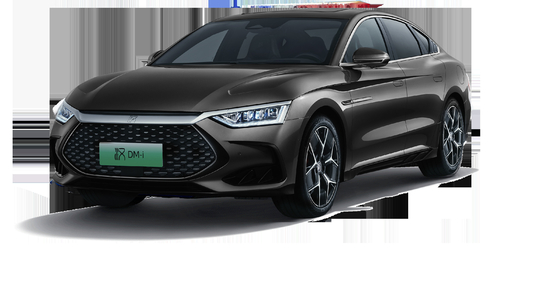 BYD ซูเปอร์ไฮบริด DMI รถใช้น้ํามันสํารอง ฮาน ซูเปอร์ ระยะยาว 1260KM
