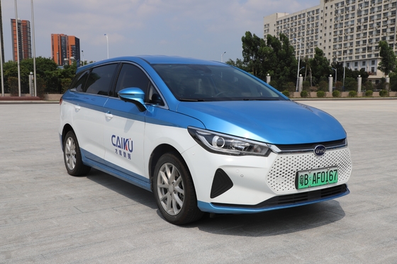 รถแท็กซี่ไฟฟ้าที่ขายดีที่สุดของ BYD คือ e6 ใหม่ มีระยะทาง 500KM