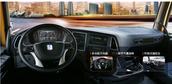 Geely ระยะไกล H7 ไฟฟ้าบริสุทธิ์ 6x4 แทรคเตอร์เบา 350 kWh ไฟฟ้า