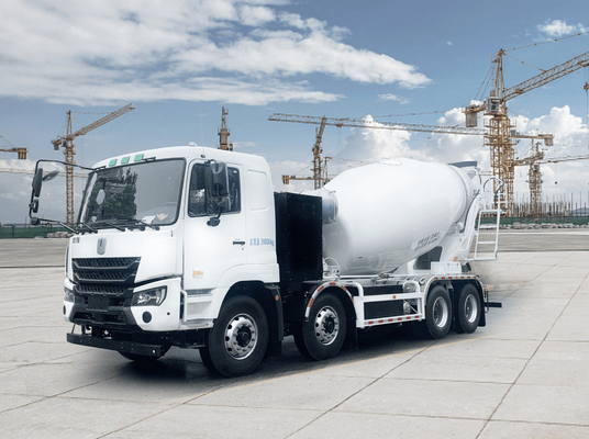 Geely ระยะไกล G1E รถบรรทุกผสมไฟฟ้าบริสุทธิ์ 8x4 ชาร์จเอดิชั่น