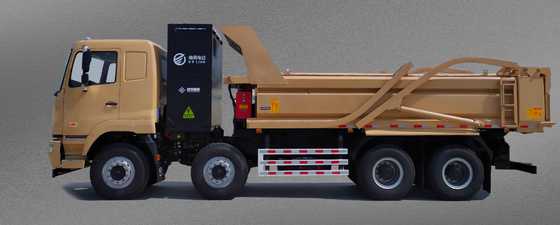 Geely ระยะไกล M5 รถกระบะไฟฟ้าบริสุทธิ์ 8x4 ชาร์จ 423 kWh
