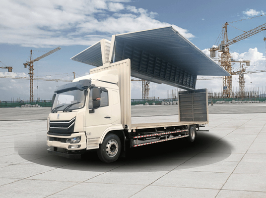 Geely ระยะไกล G1E รถบรรทุกกล่องไฟฟ้าบริสุทธิ์ 4X2 ชาซีชาร์จ