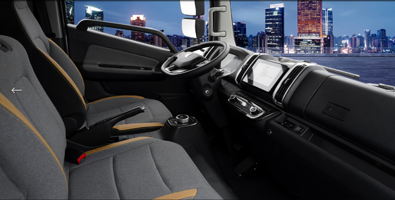 Geely ระยะไกล G1E รถบรรทุกกล่องไฟฟ้าบริสุทธิ์ 4X2 ชาซีชาร์จ