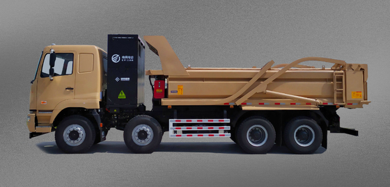 Geely Valin ไฟฟ้าบริสุทธิ์ 8x4 รถกระบะชาร์จ 423 kWh