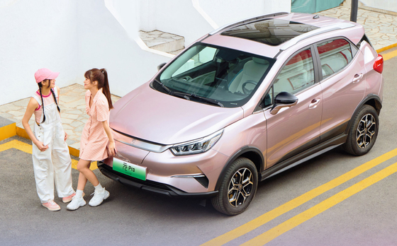ราคาสวยงาม ระยะทาง 401 กิโลเมตร รถยนต์ SUV ขนาดเล็ก BYD Yuan Pro